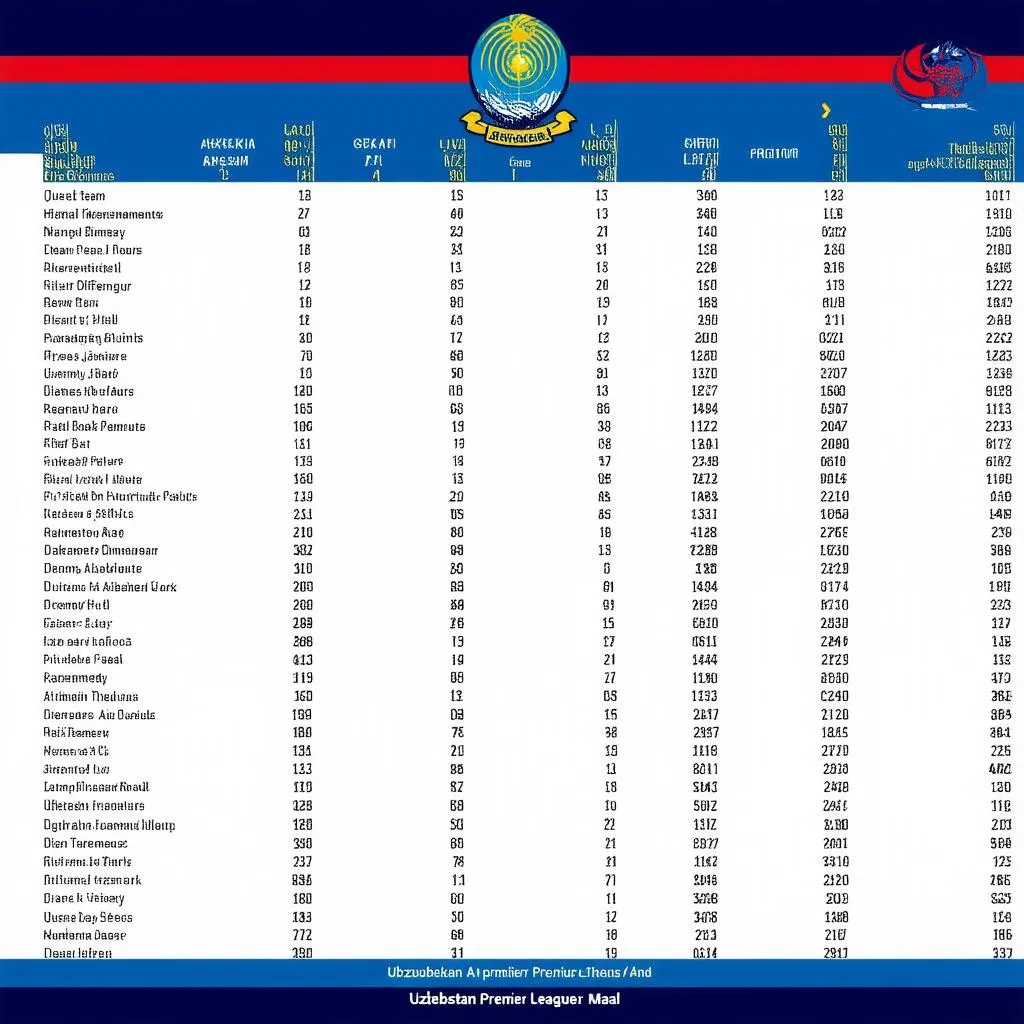 bảng-xếp-hạng-bóng-đá-uzbekistan