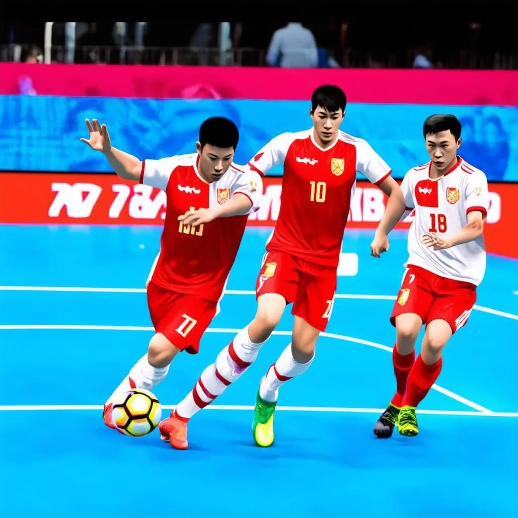 Doi tuyển futsal Việt Nam