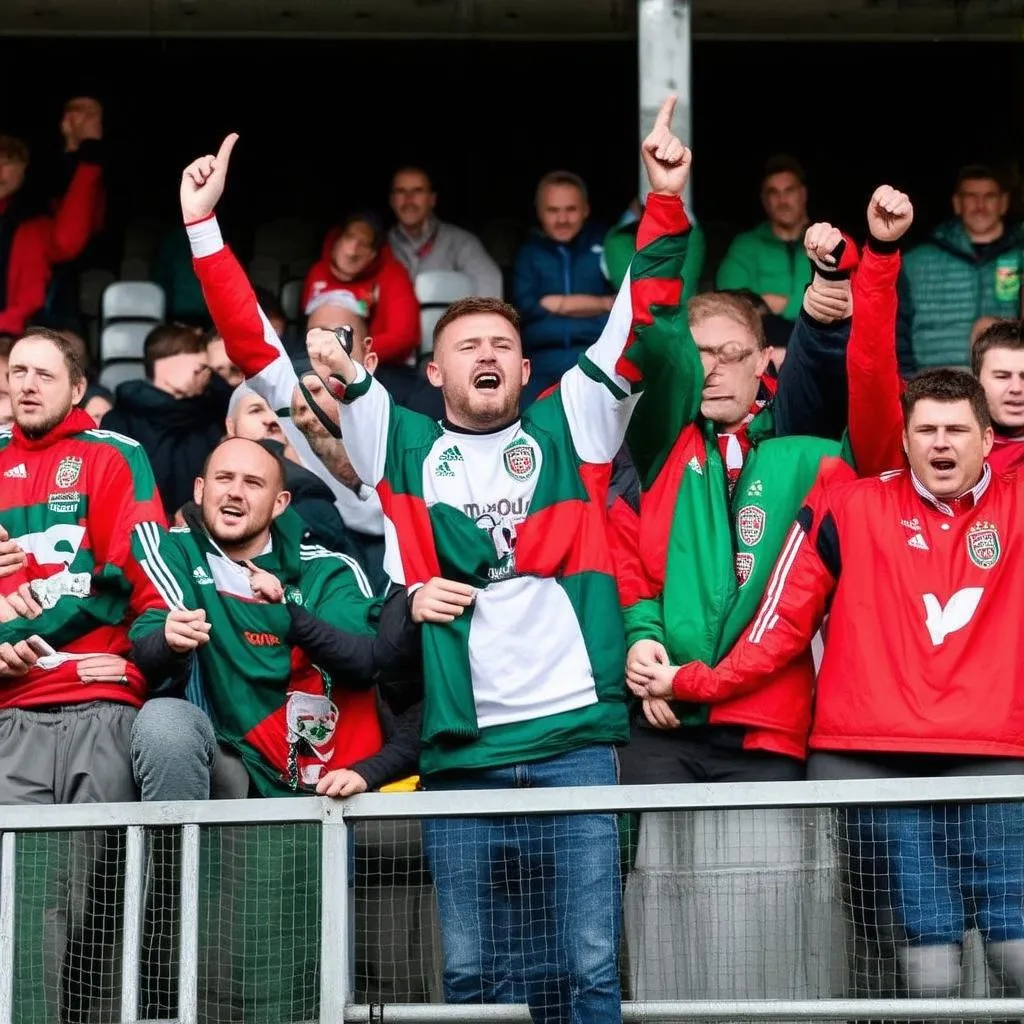 Cổ động viên Glentoran FC