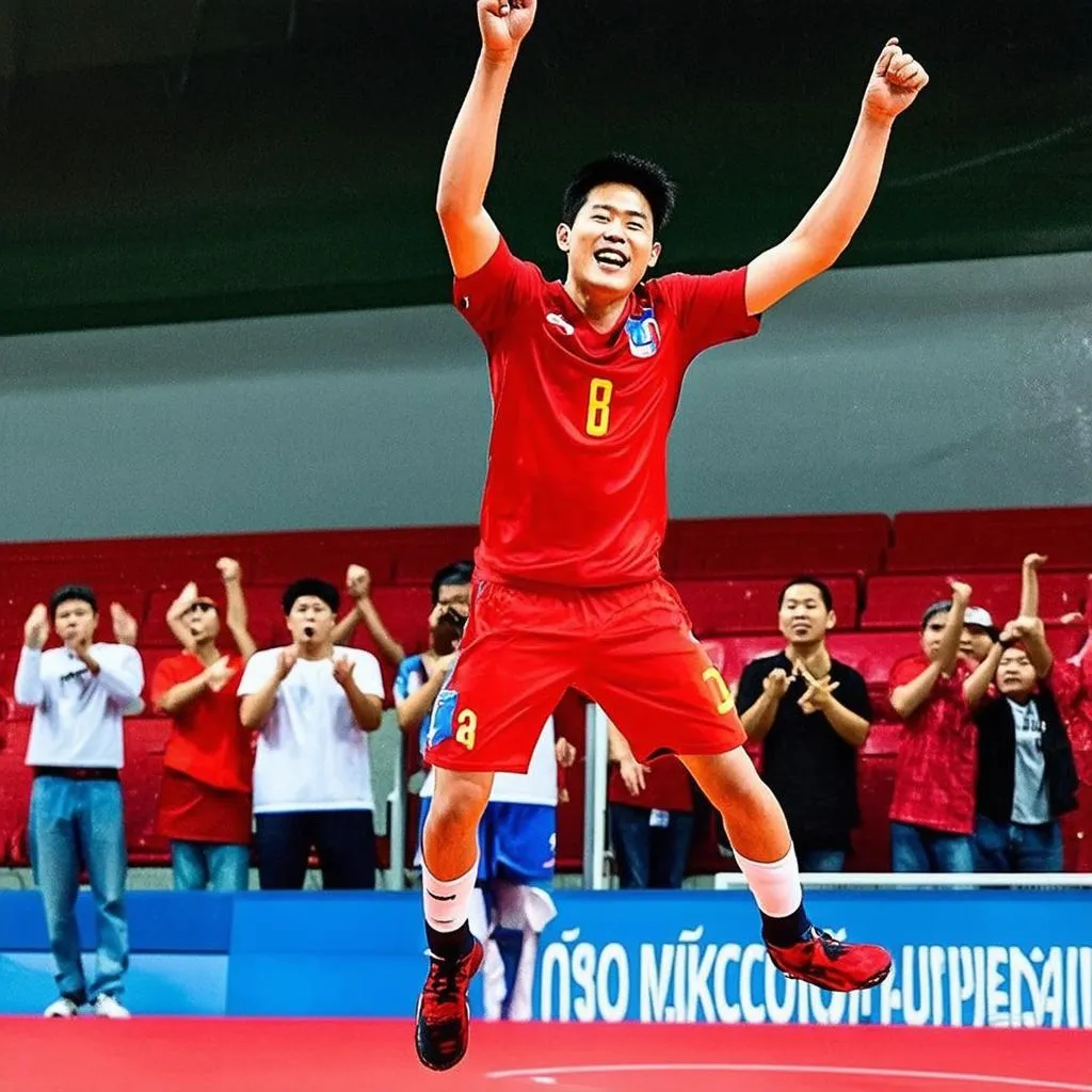 Trần Văn Vũ - cầu thủ Futsal Việt Nam