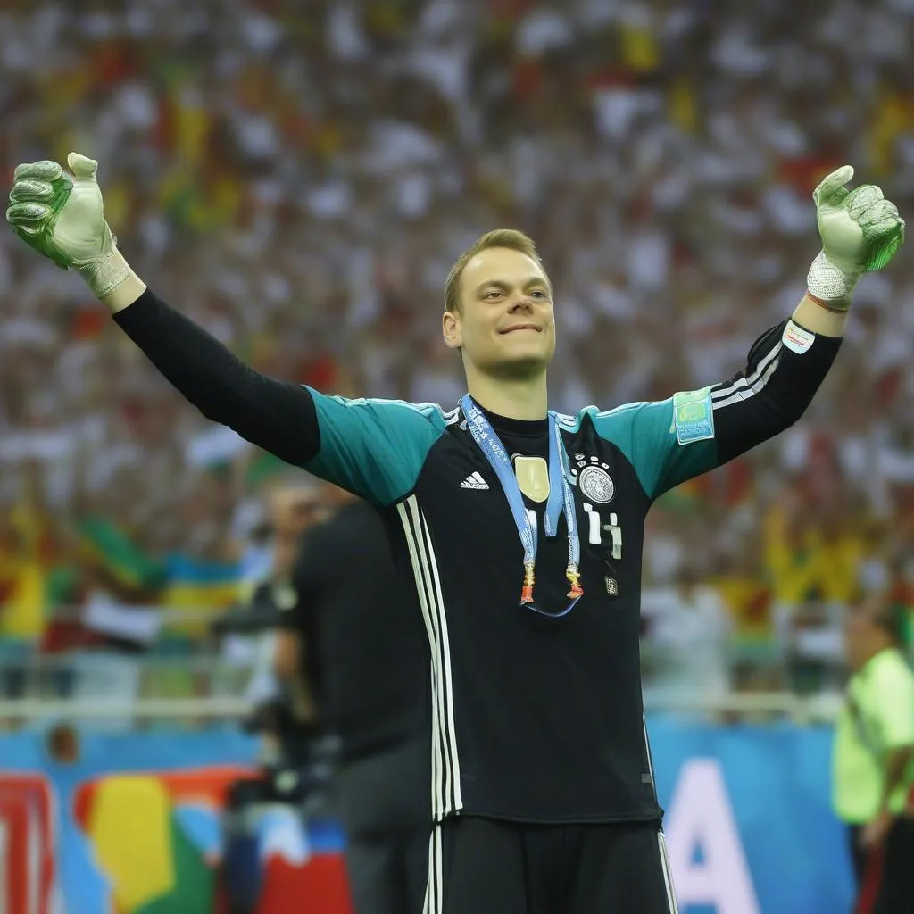 Manuel Neuer - Thủ môn xuất sắc nhất World Cup 2014