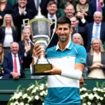 Novak Djokovic Wimbledon 2021 Champion