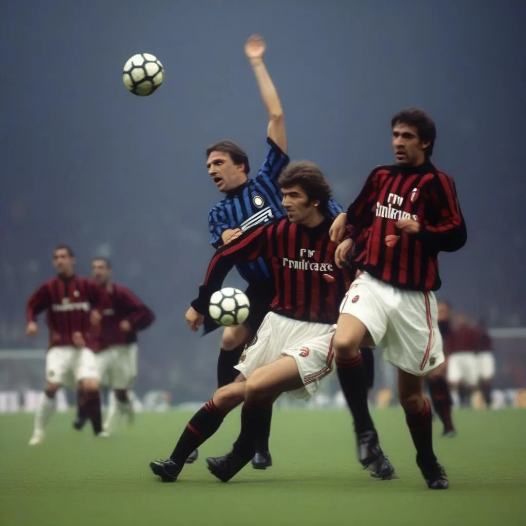 Trận Derby della Madonnina nảy lửa giữa AC Milan và Inter Milan