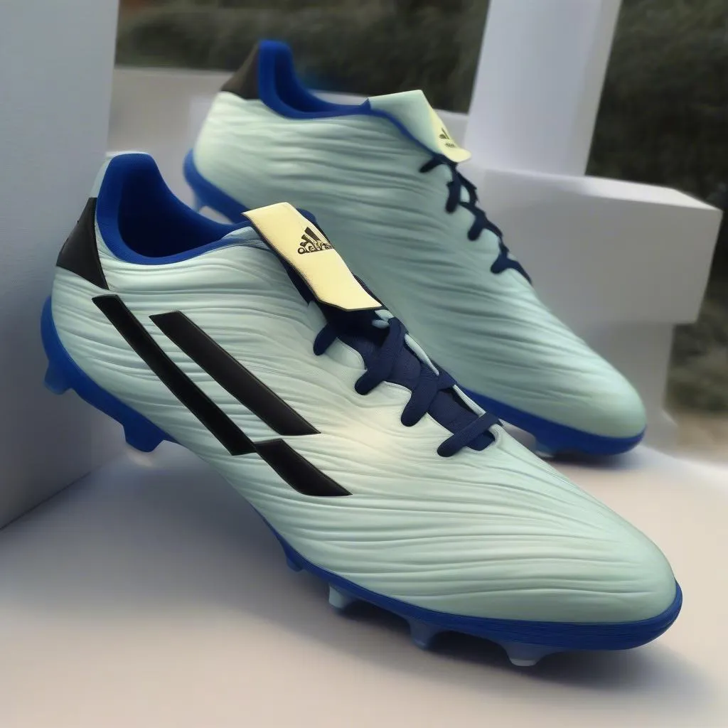 Giày Adidas Messi Xanh Ngọc Bích được trang bị công nghệ tiên tiến, giúp nâng cao hiệu suất thi đấu.