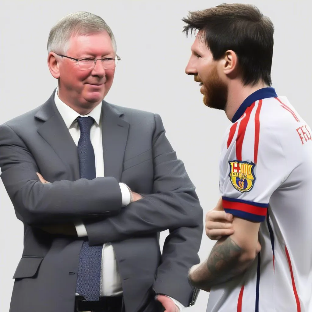 Sir Alex Ferguson and Lionel Messi: Two Legends, Two Eras