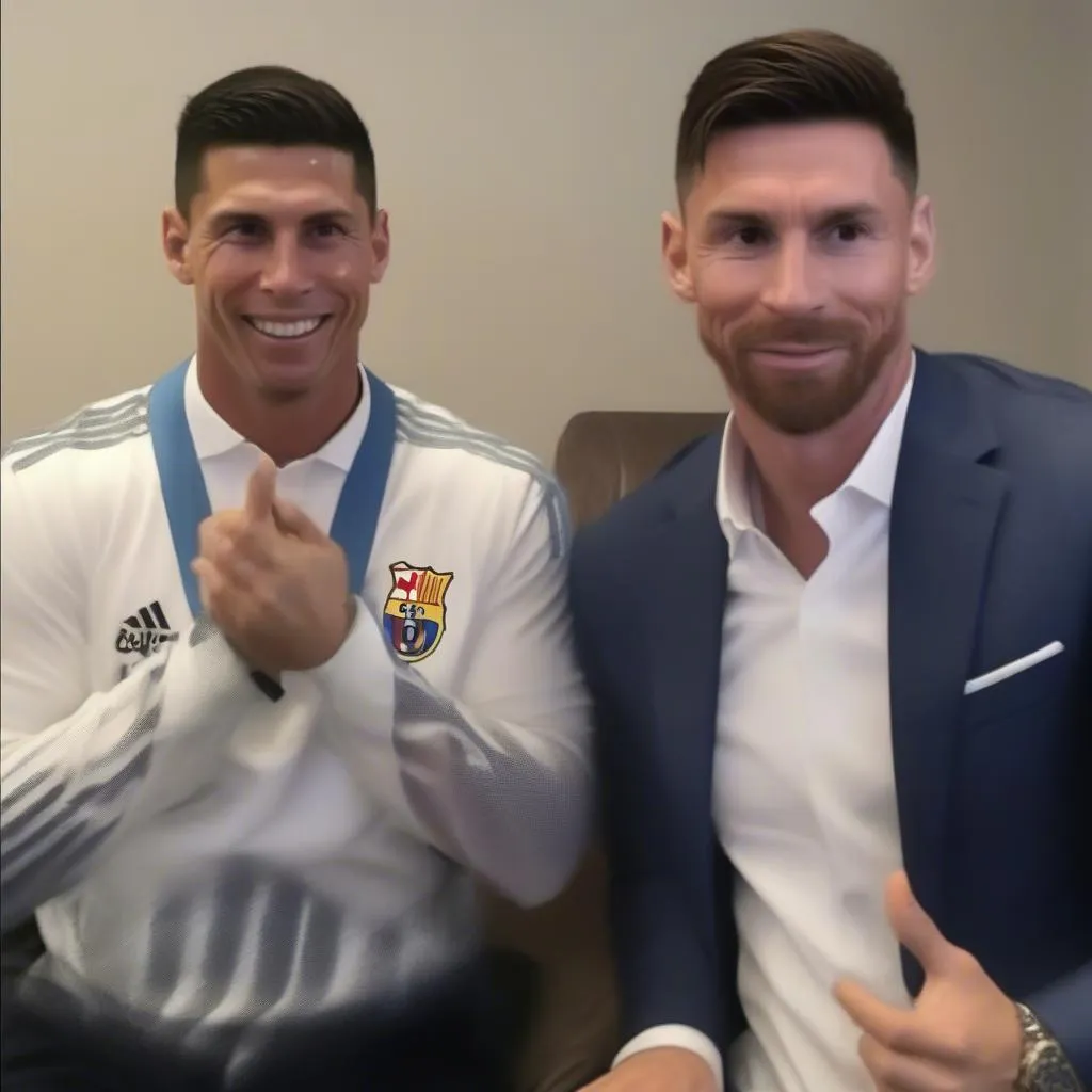 Ảnh Chế Bóng Đá Ronaldo Messi