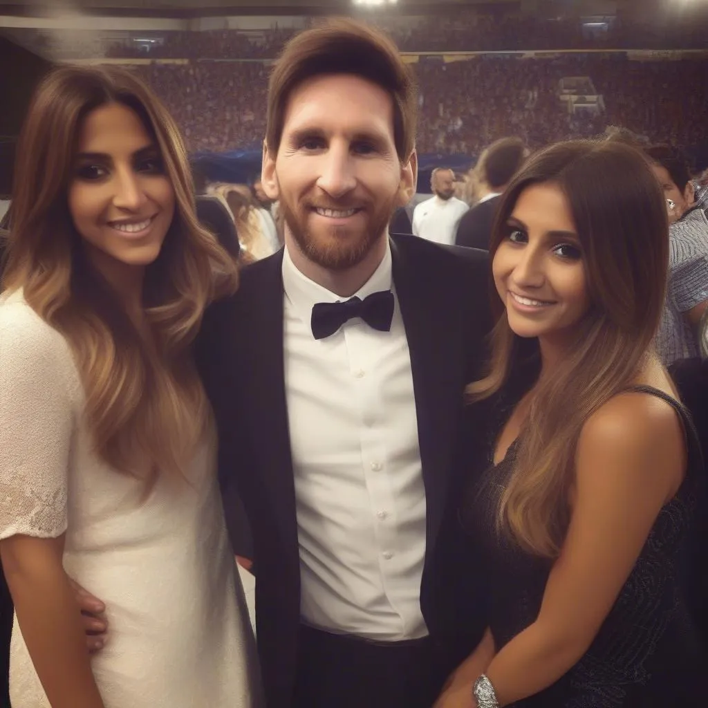 Hình ảnh Antonela Roccuzzo, vợ của Lionel Messi