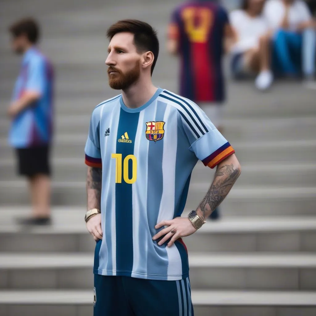 Áo đá bóng Messi: Biểu tượng thời trang