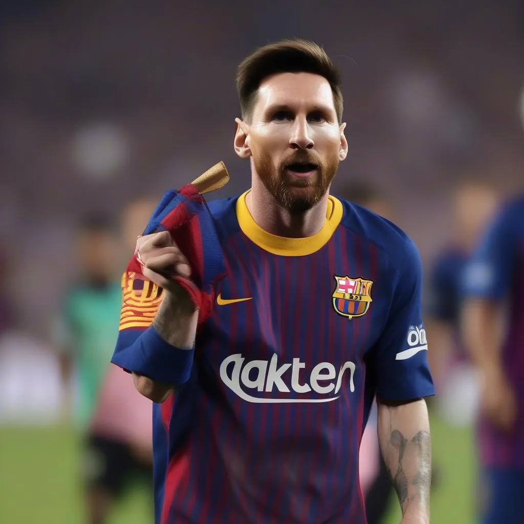 Áo đá bóng Messi: Siêu sao trên sân cỏ