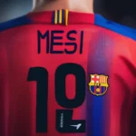 Áo đấu Messi chính hãng có chữ ký của Messi