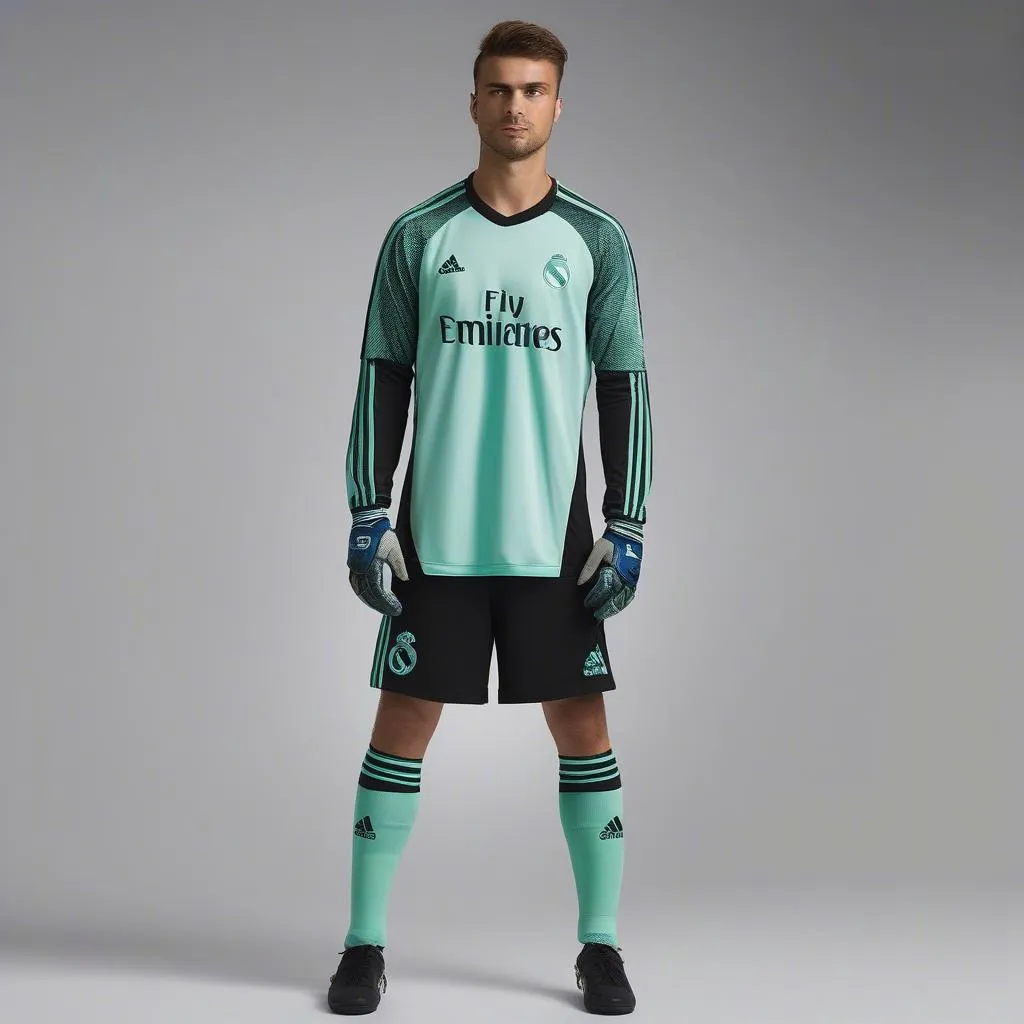 Áo thủ môn Real Madrid 2018