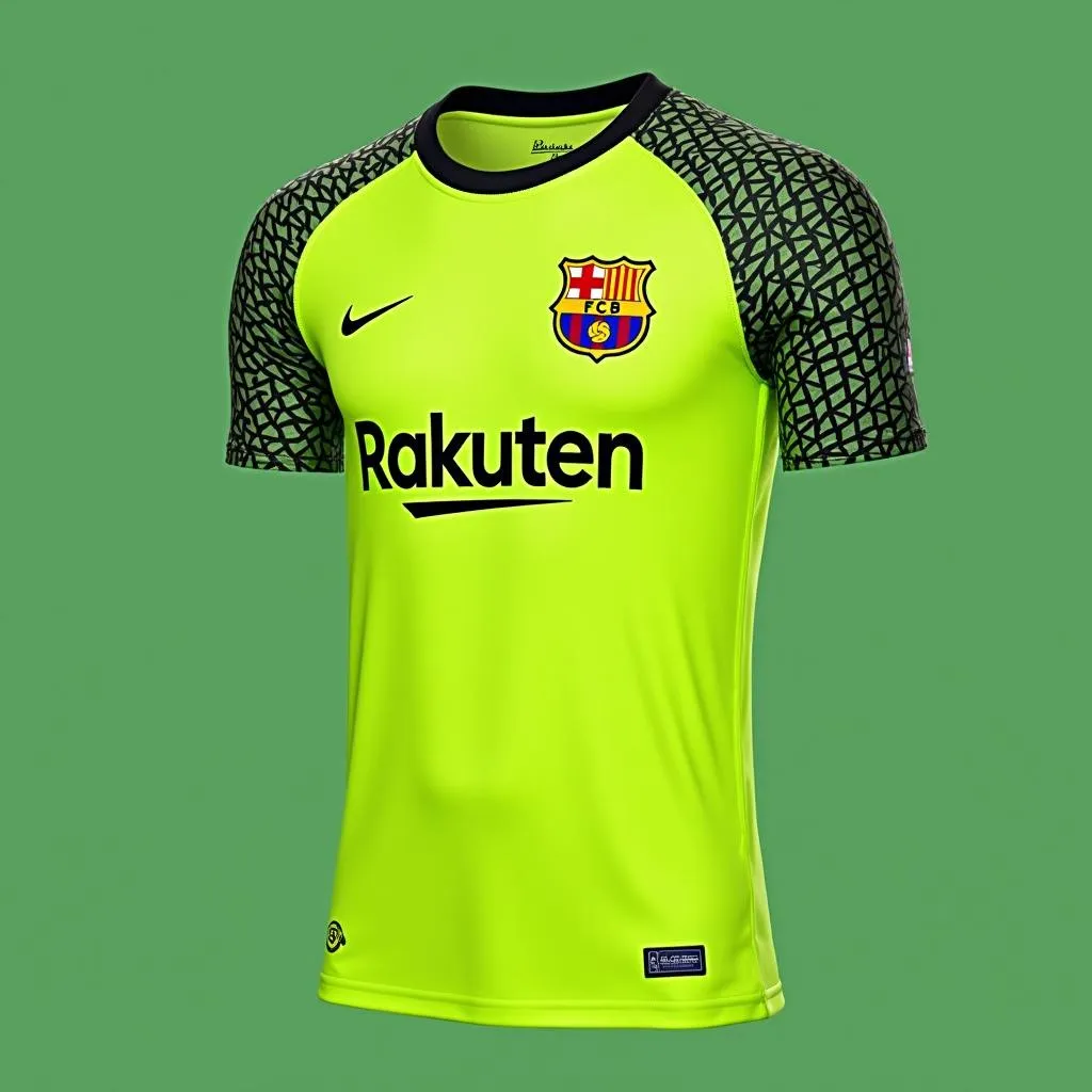 Áo thủ môn chính thức Barca DLS 2019