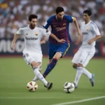 Arbeloa ngăn chặn Messi