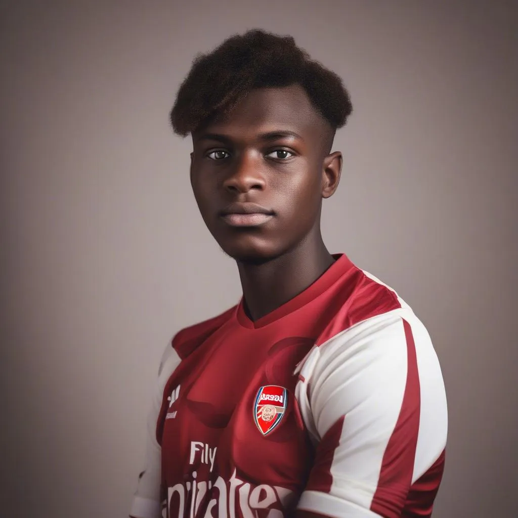 Hình ảnh Ardreawola trong màu áo Arsenal