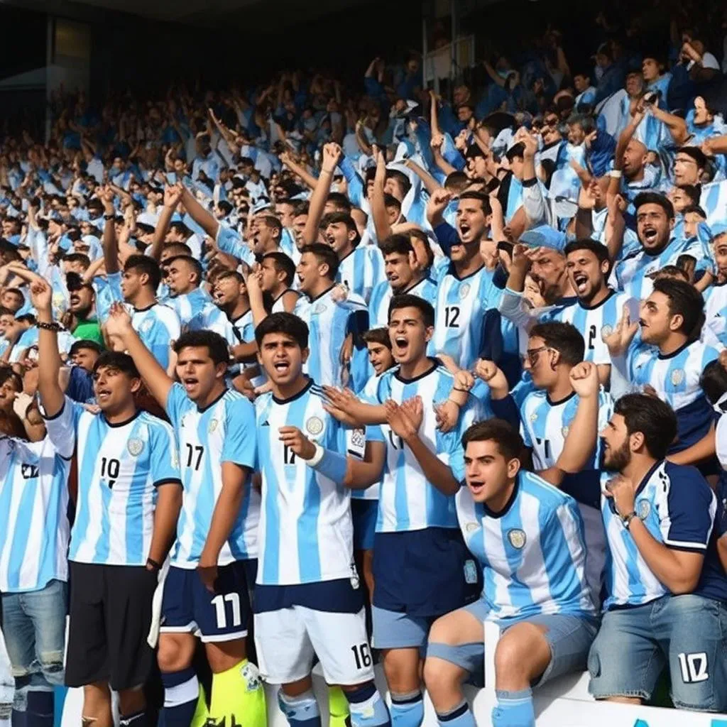 Argentina U17 fans