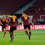 as roma trận đấu