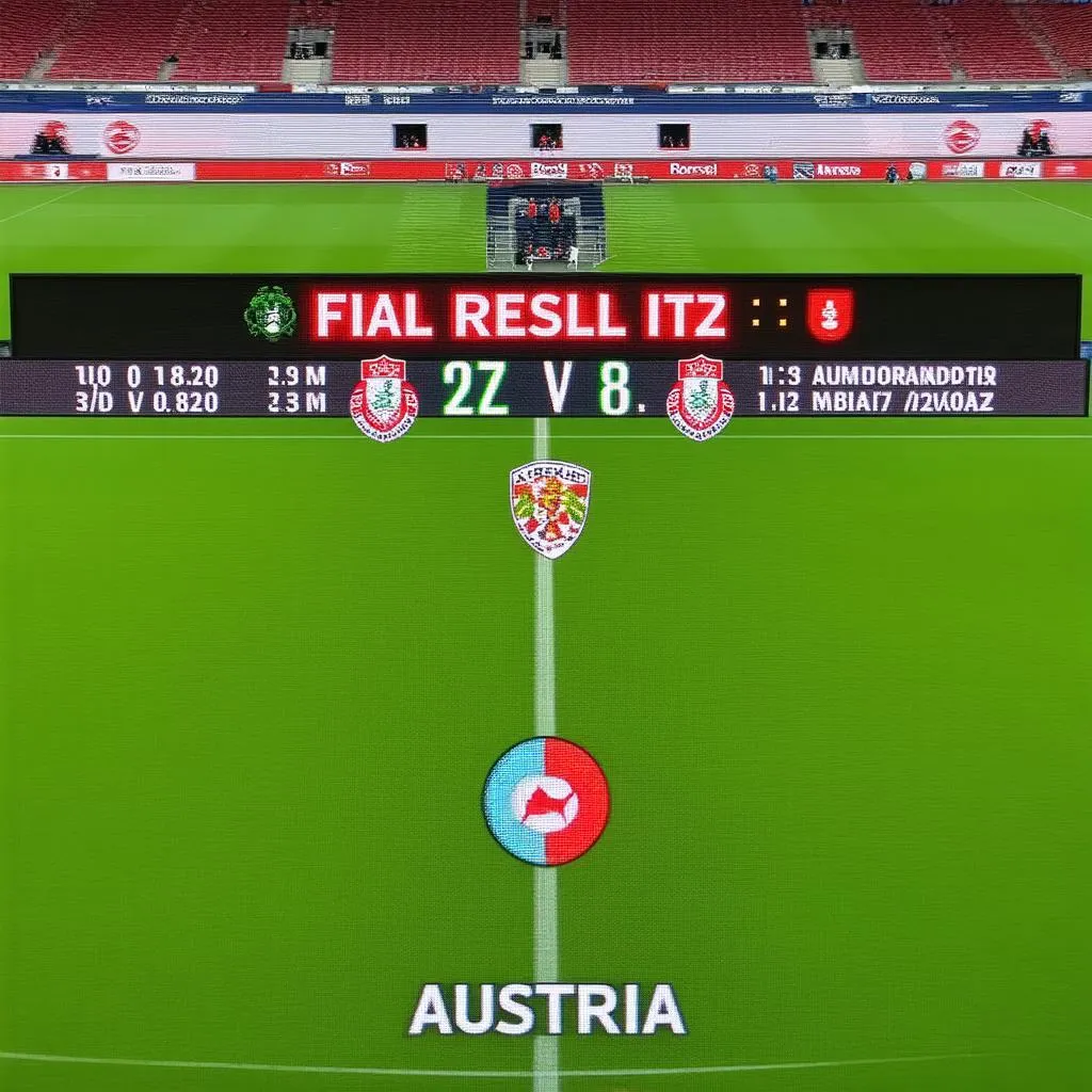 Austria vs kết quả trận đấu