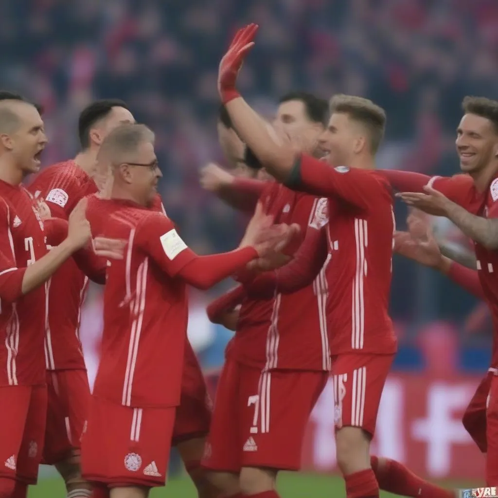 Bayern Munich với phong độ bất bại tại Bundesliga