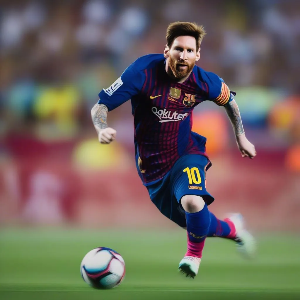 Tốc độ và sự nhanh nhẹn của Messi