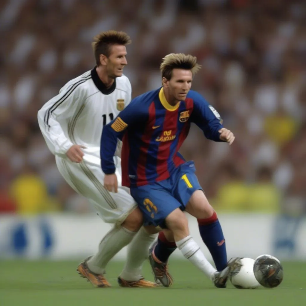 Beckham và Messi - So sánh kỹ thuật