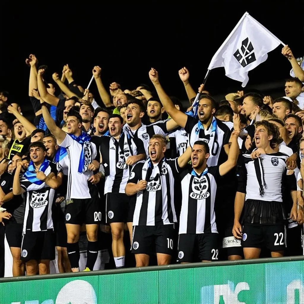 Botafogo U20 cổ vũ