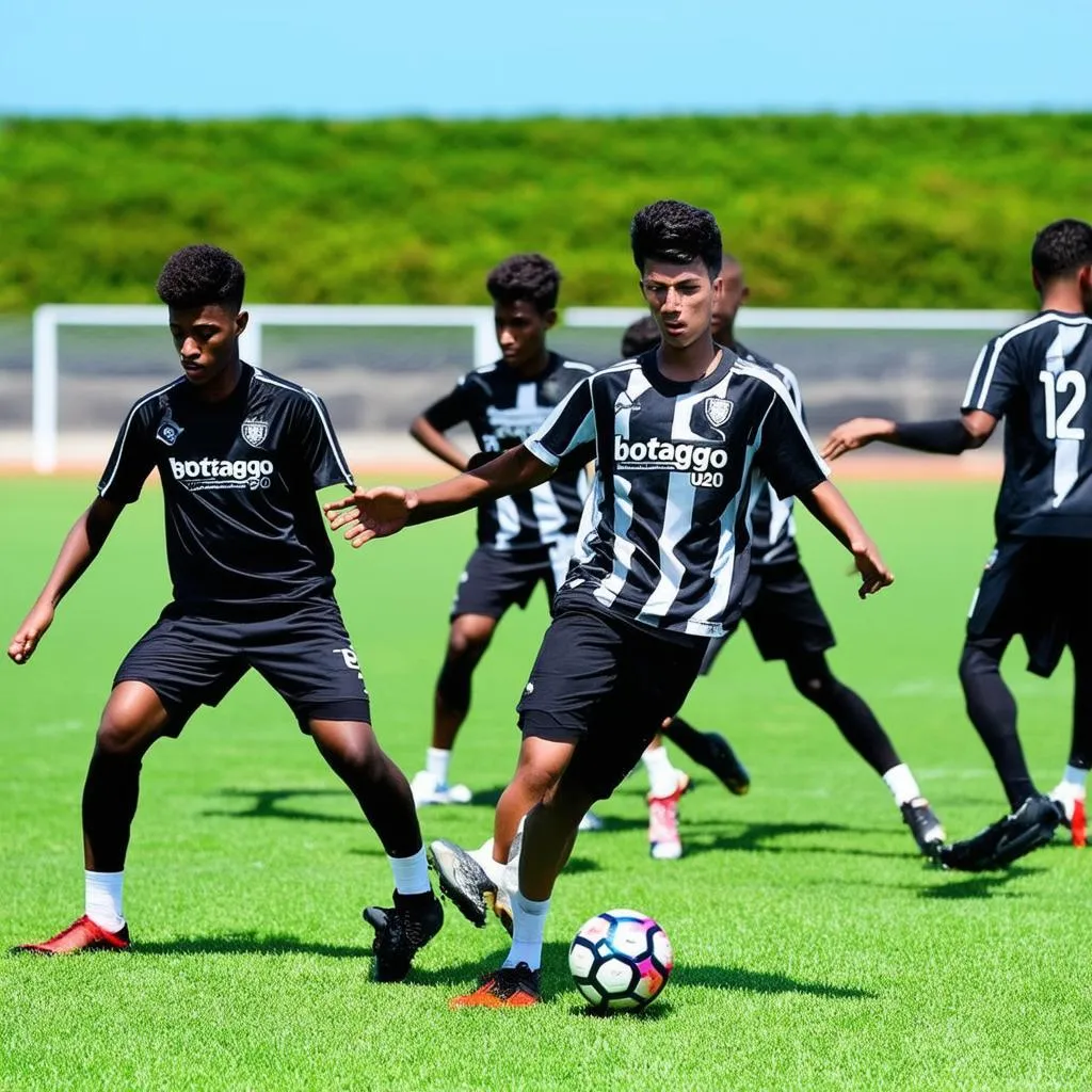 Botafogo U20 luyện tập