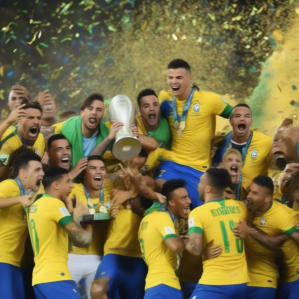 Brazil Vô Địch Copa America 2016