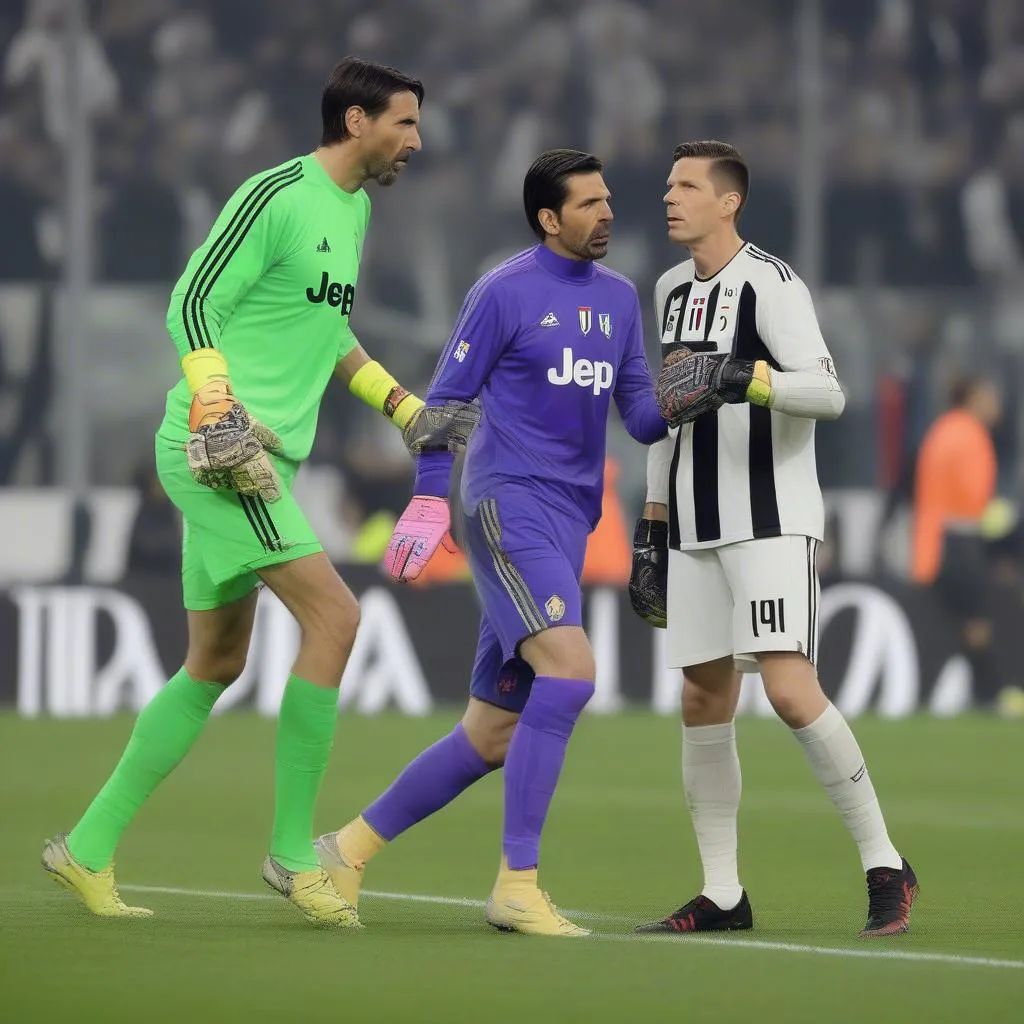 Gianluigi Buffon và Wojciech Szczesny - Hai thủ môn tài năng của Juventus