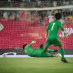 Bùi Tiến Dũng Cản Phá Penalty