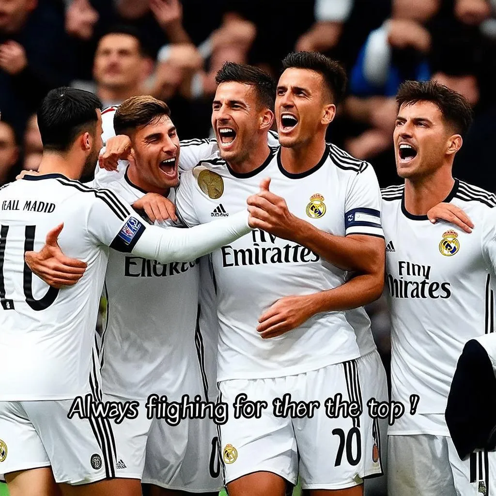 BXH BĐ TBN - Real Madrid