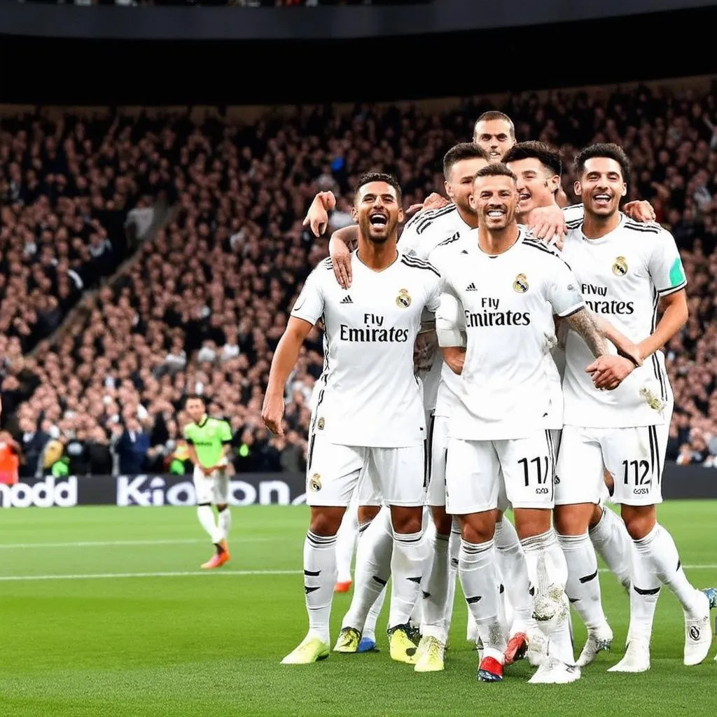 Real Madrid ở BXH Tây Ban Nha