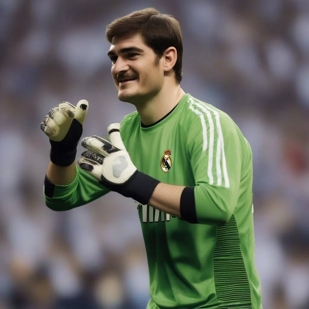 Casillas trong màu áo Real