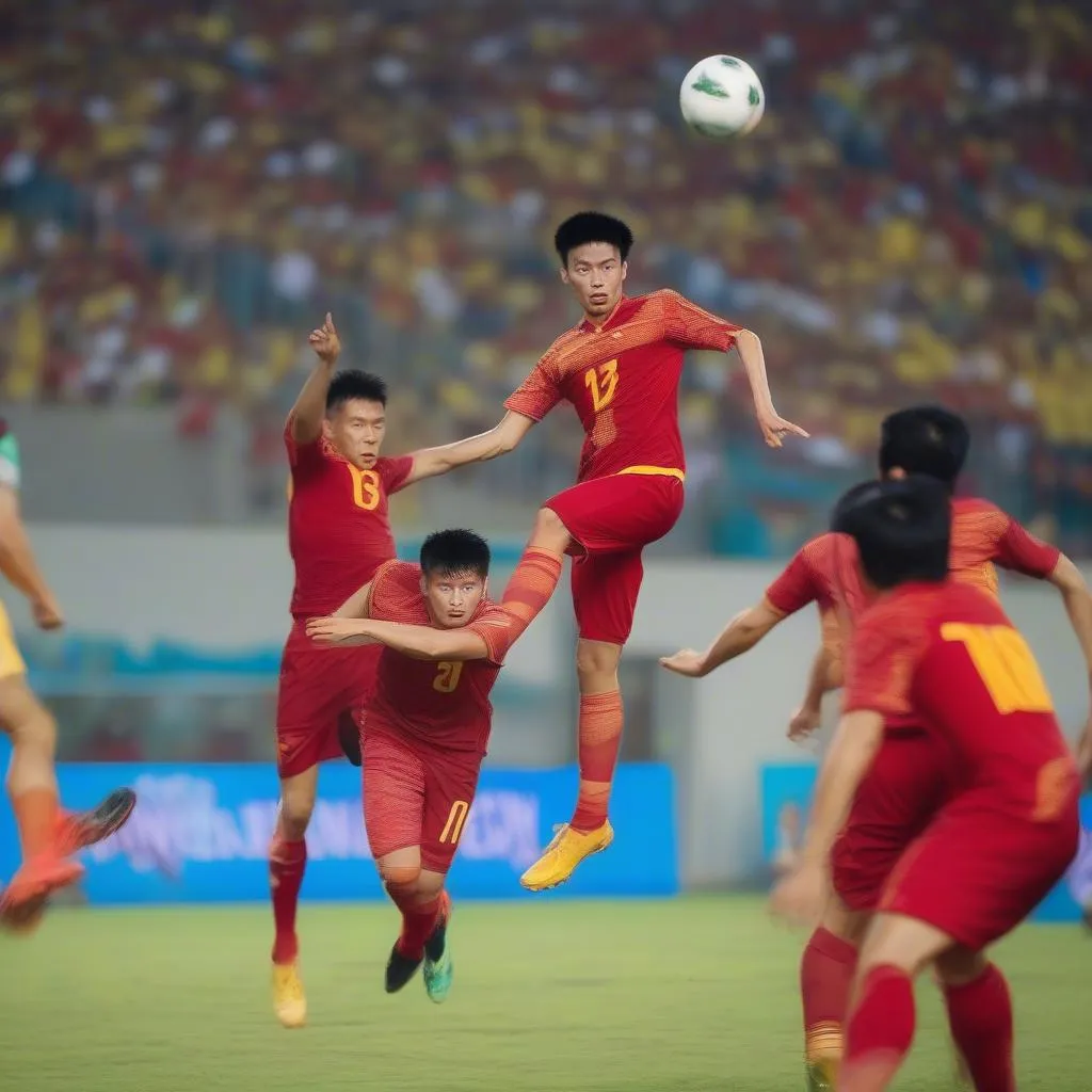 Cầu thủ bóng đá Việt Nam thi đấu tại vòng loại World Cup