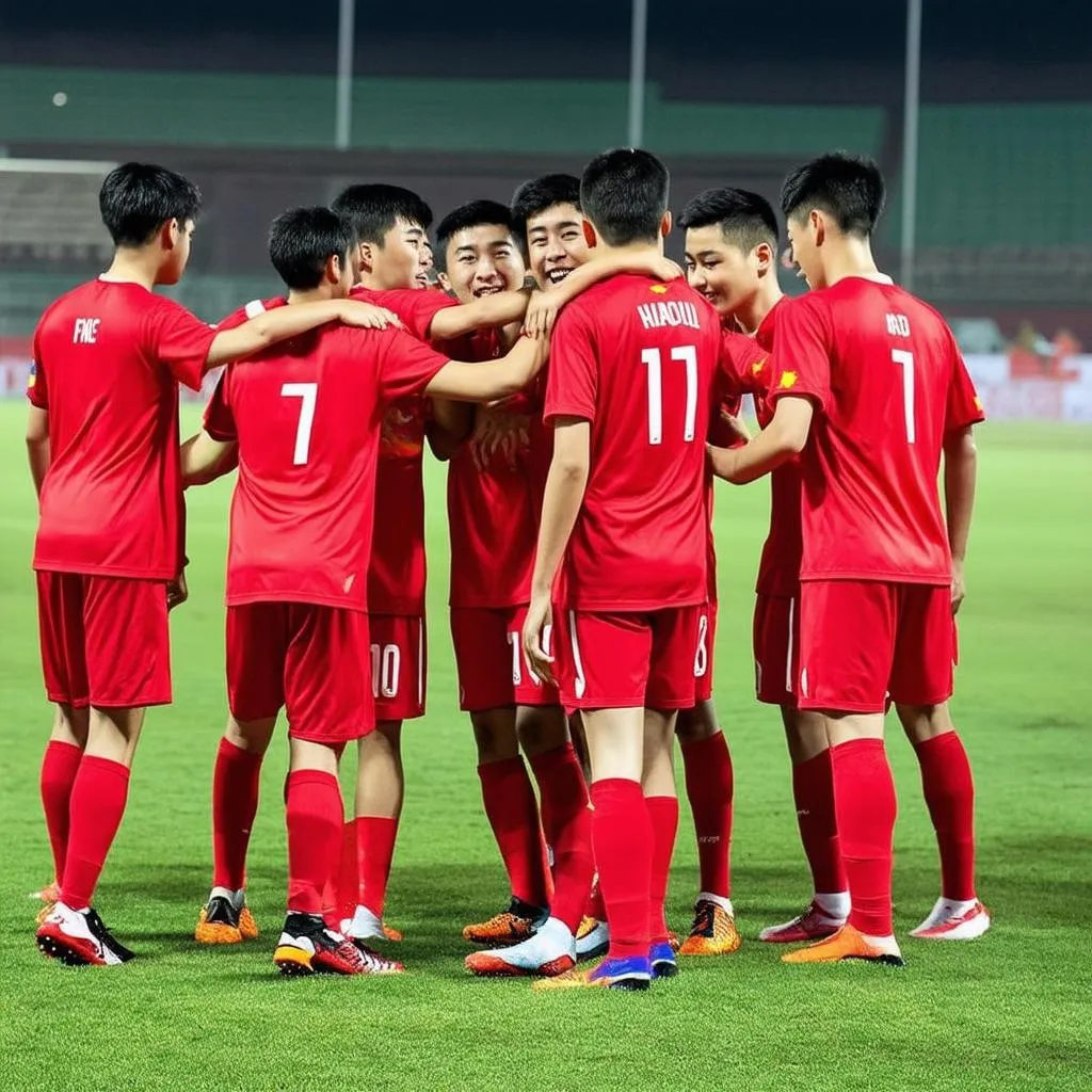 Young Vietnamese Players Competing in U17 World Cup