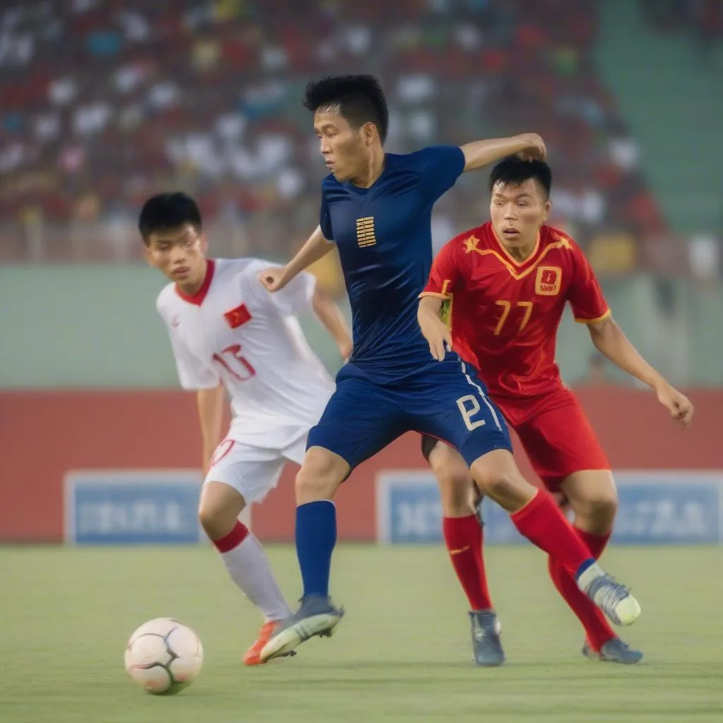 Vietnamese footballer competing