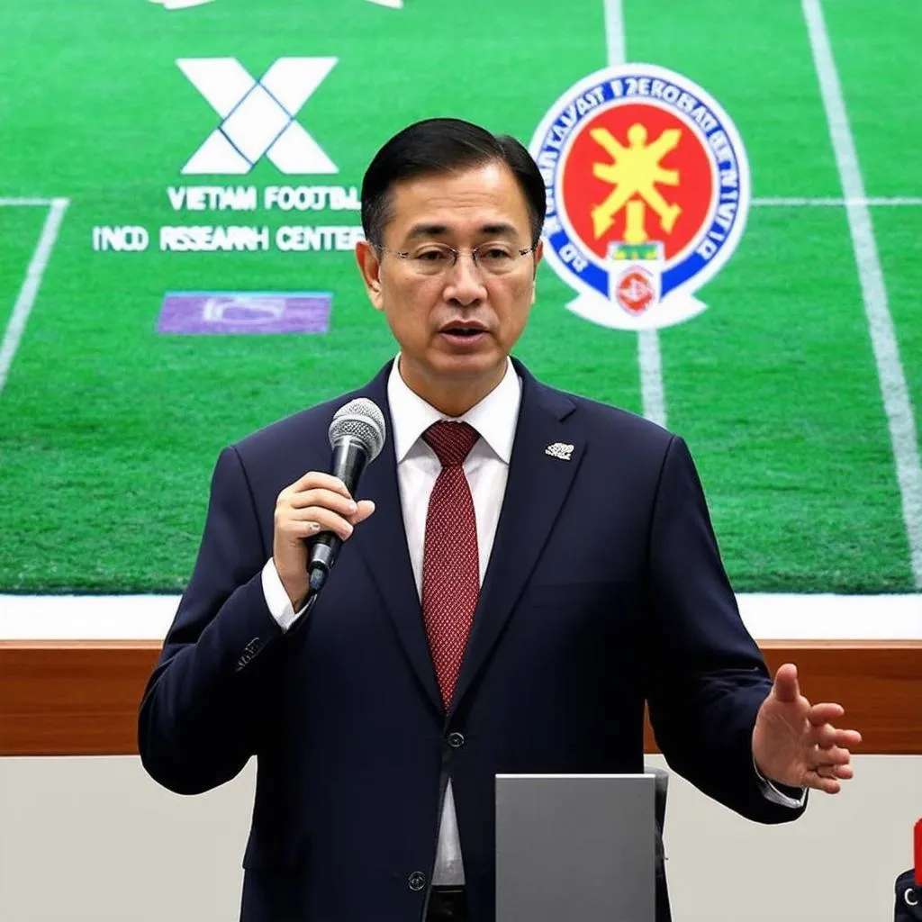 Football expert Nguyen Van A