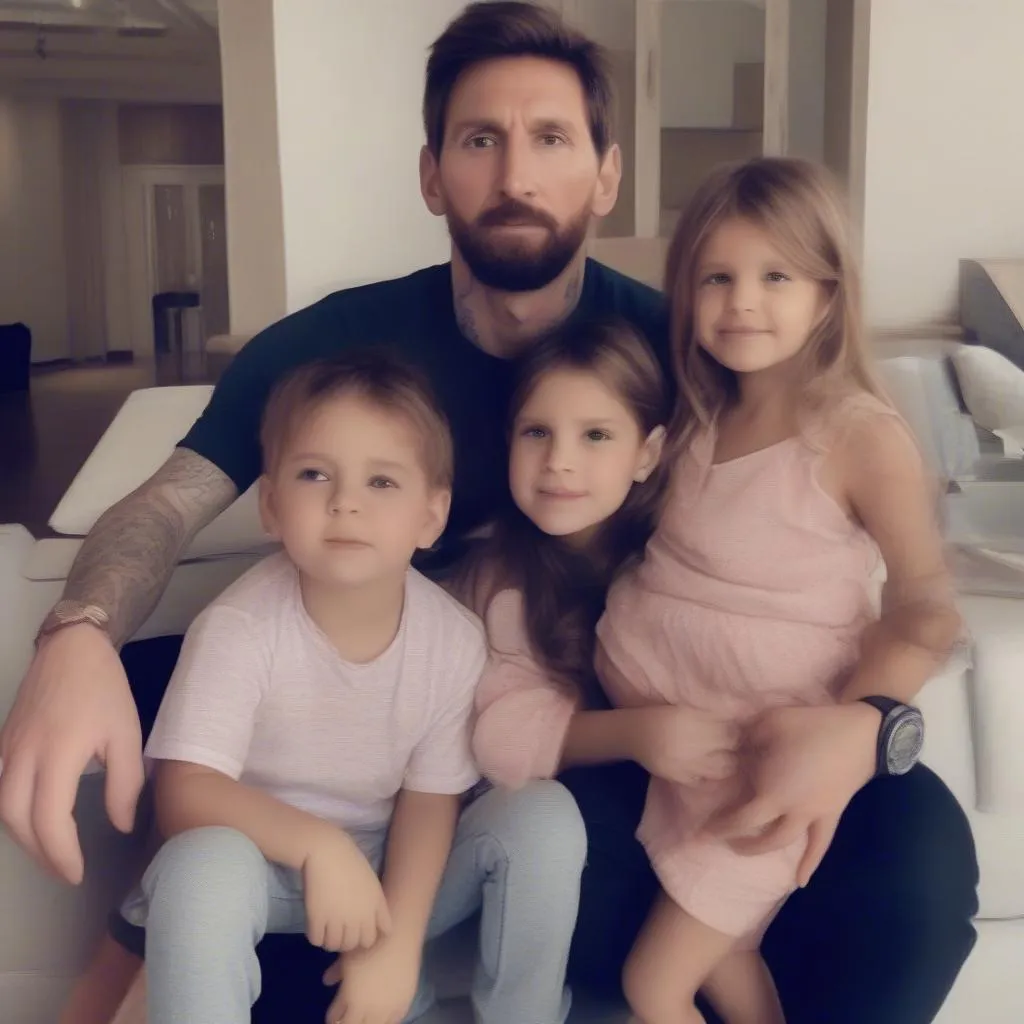 Ciro Messi Instagram ảnh gia đình