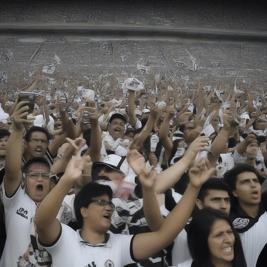 Cổ động viên Corinthians SP với lòng trung thành mãnh liệt, là niềm tự hào của đội bóng