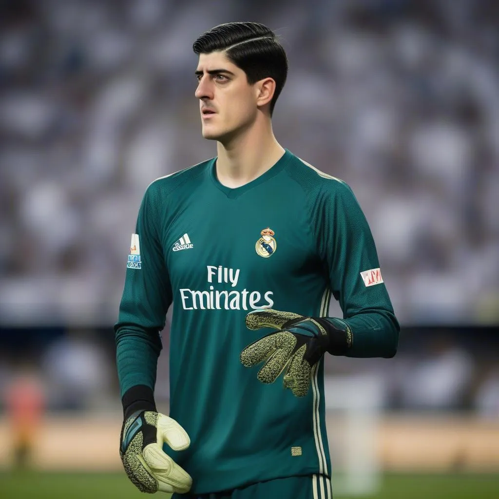 Courtois - Thủ môn Real Madrid - Phong độ ấn tượng trong màu áo Real Madrid