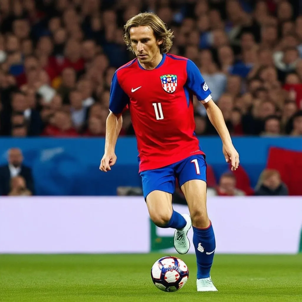 Croatia vs Bỉ - Luka Modric