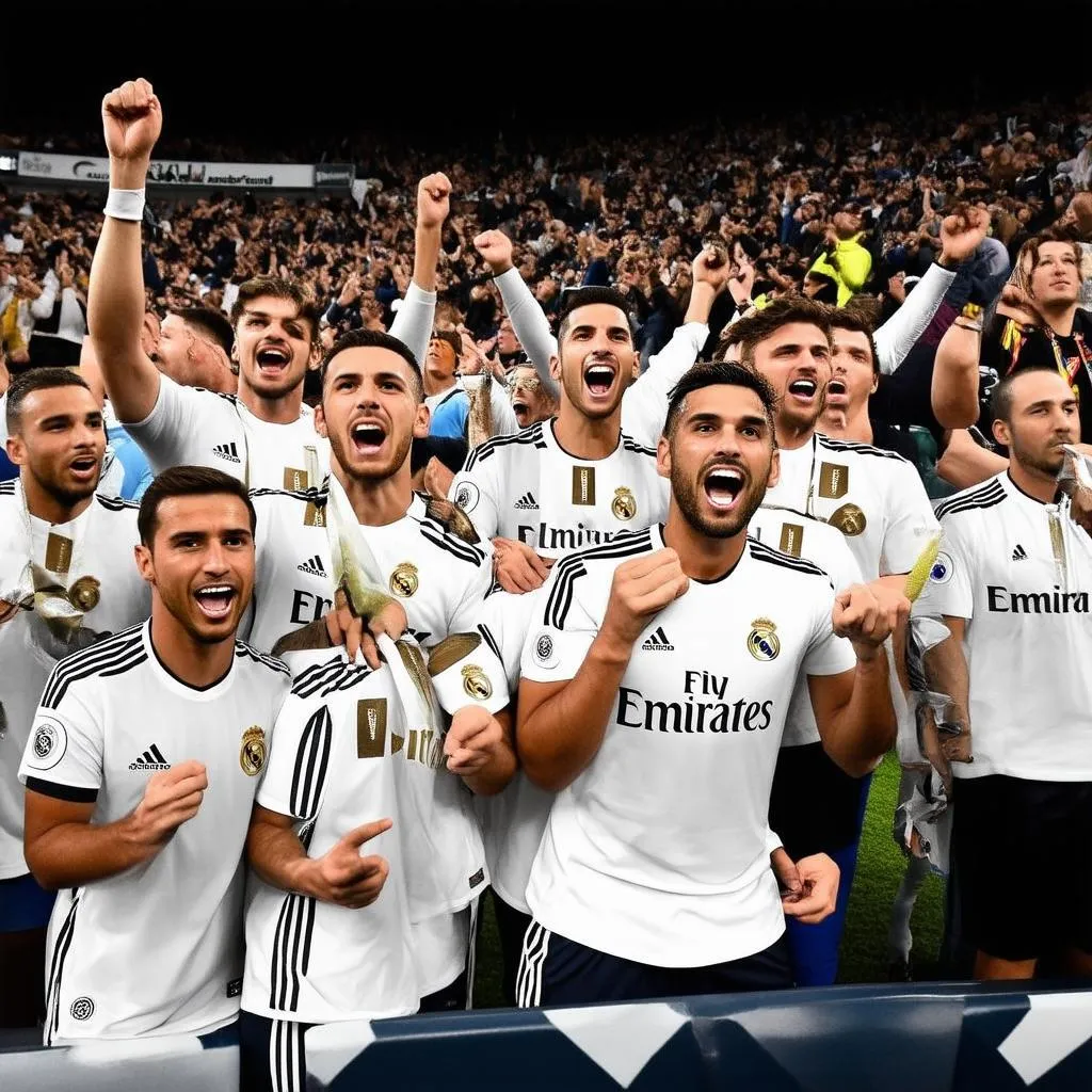 Cổ vũ Real Madrid