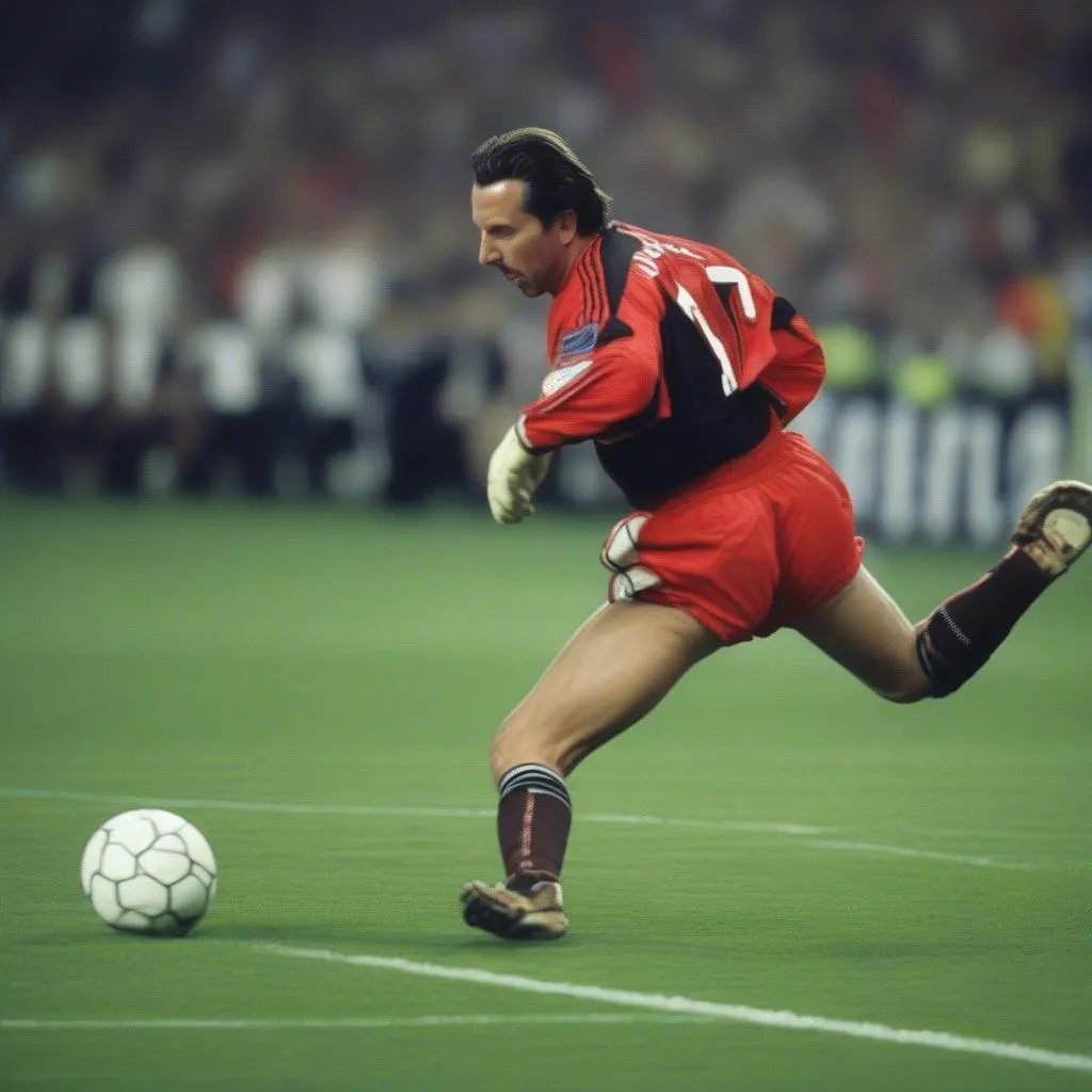 David Seaman thực hiện pha cứu thua kinh điển trước Ronaldo