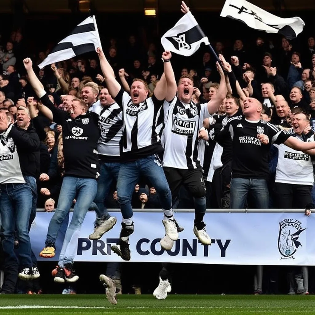 Derby County Celebration