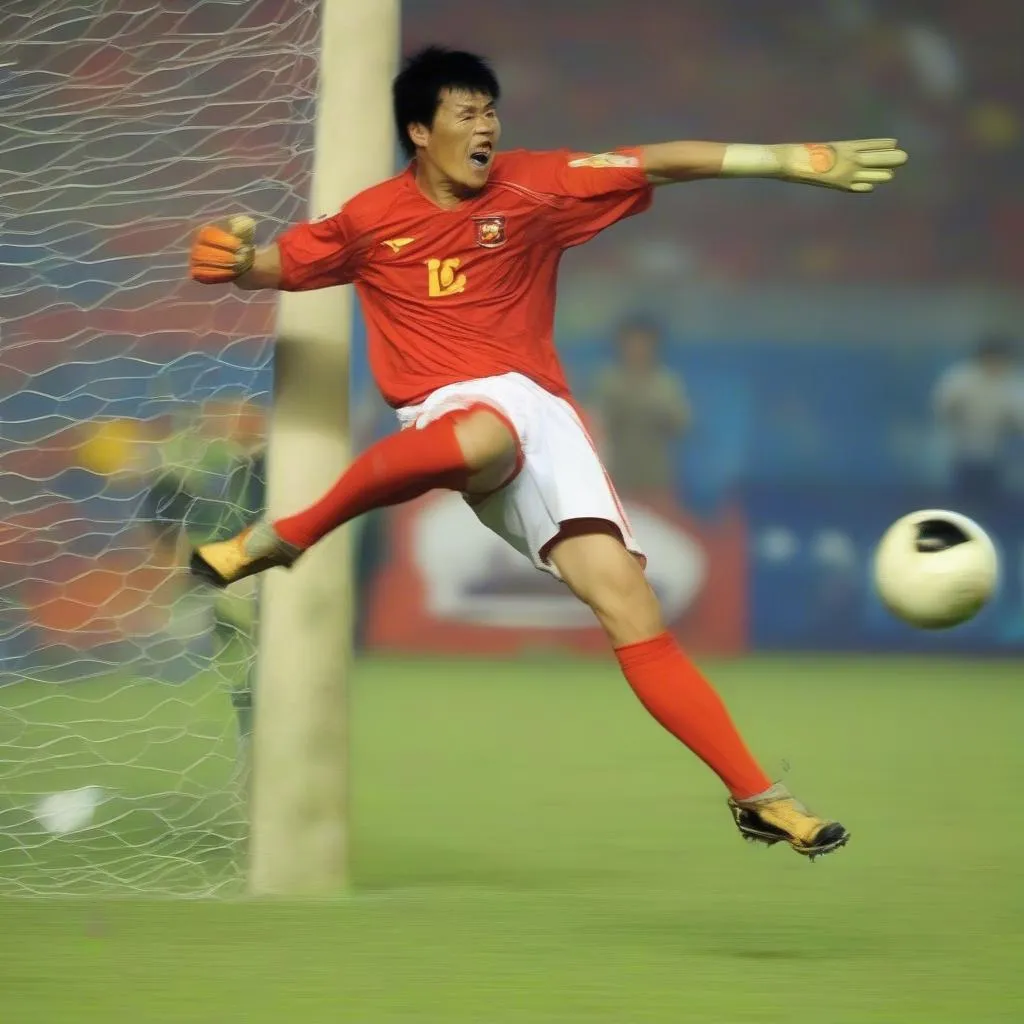 Thủ môn Dương Hồng Sơn 2008 AFF Cup