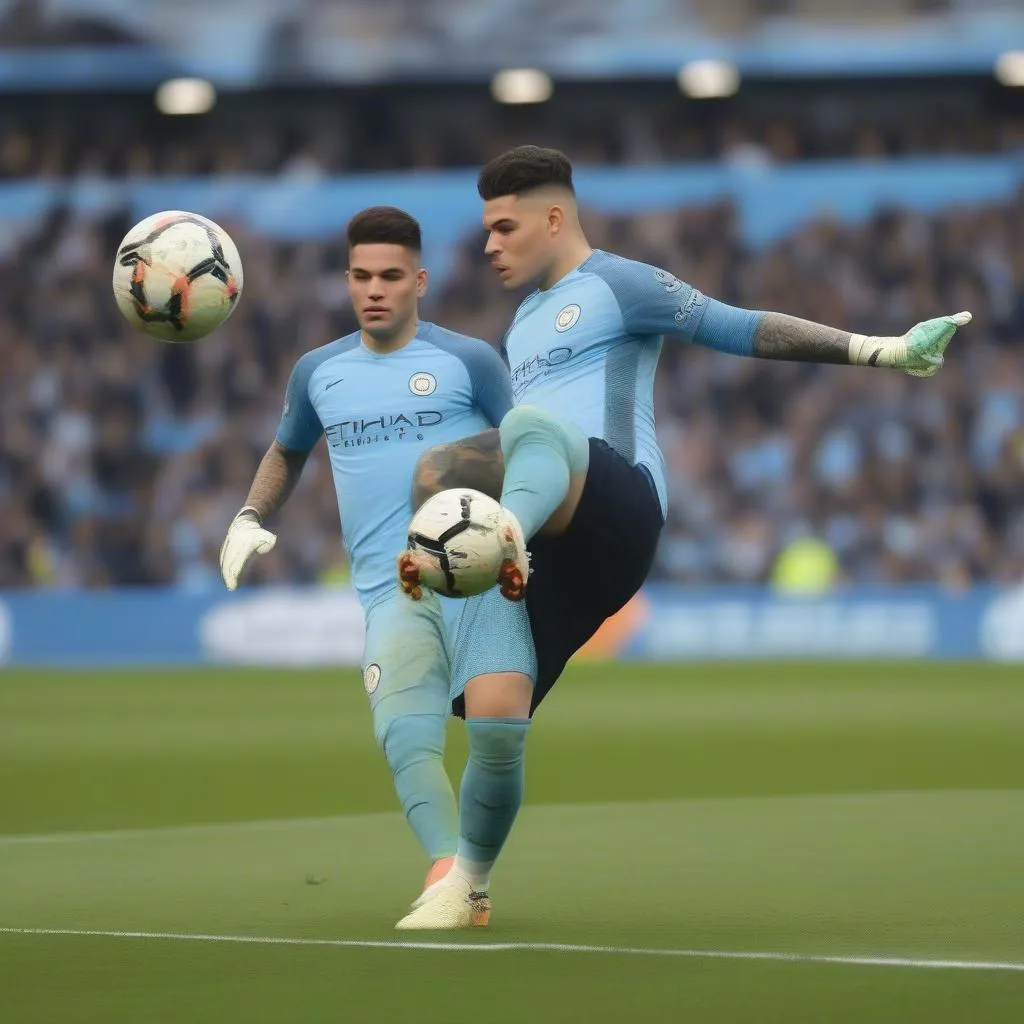 Ederson Moraes, thủ môn xuất sắc Premier League 2018