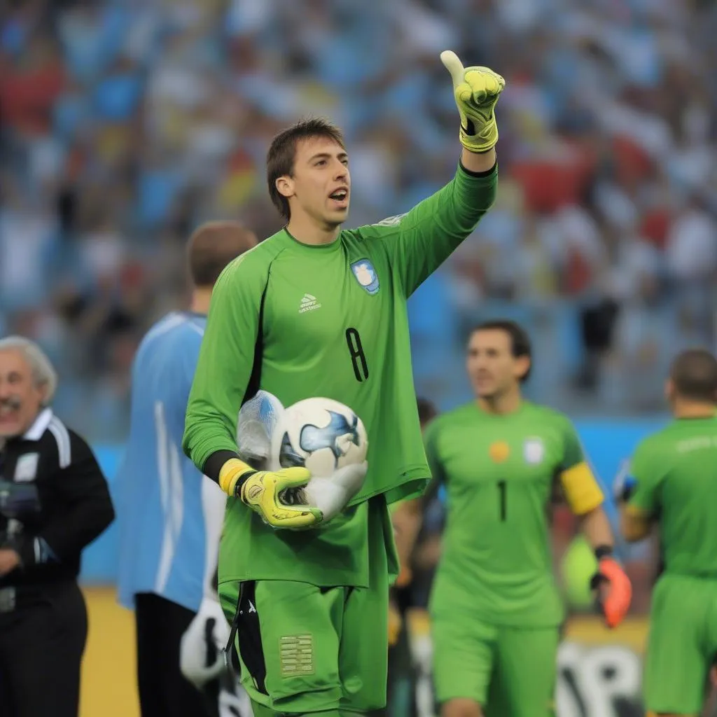 Fernando Muslera - Thủ môn xuất sắc nhất Copa América 2011