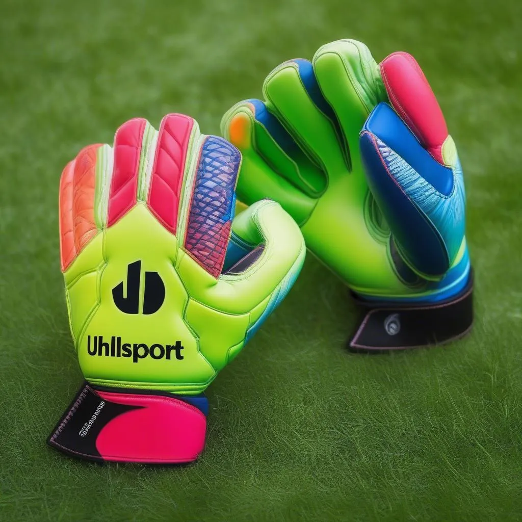 Găng tay thủ môn uhlsport với nhiều màu sắc