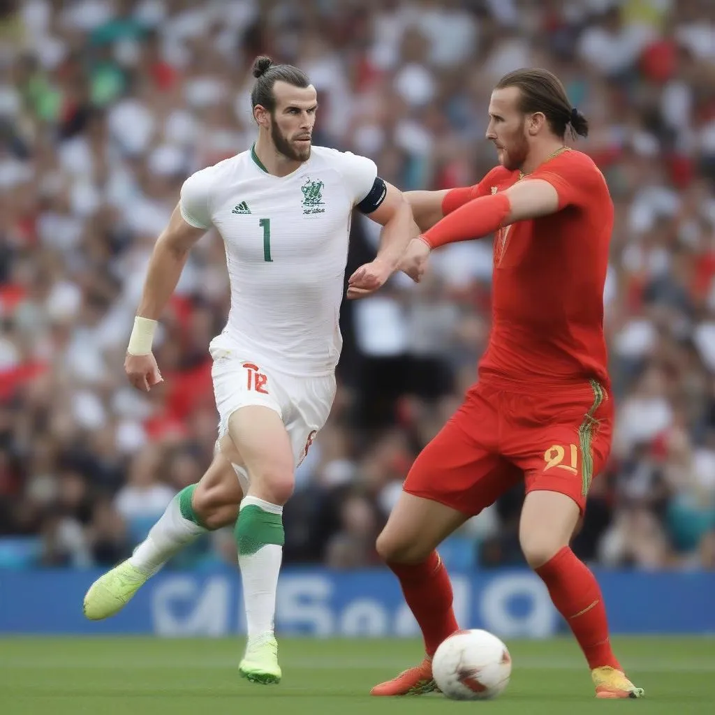 Gareth Bale và Harry Kane