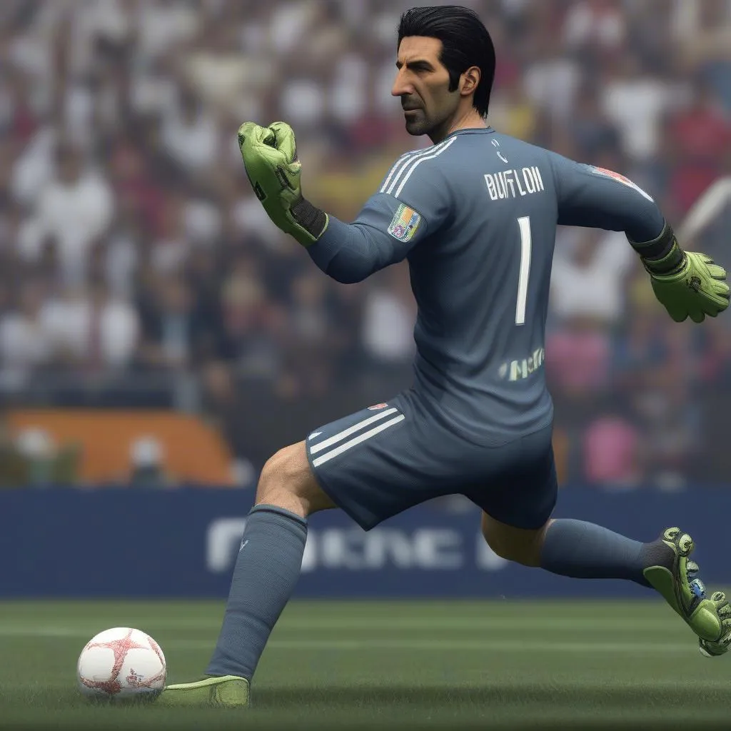 Gianluigi Buffon, thủ môn huyền thoại của Juventus và ĐT Italia, FIFA Online 4 mua 18