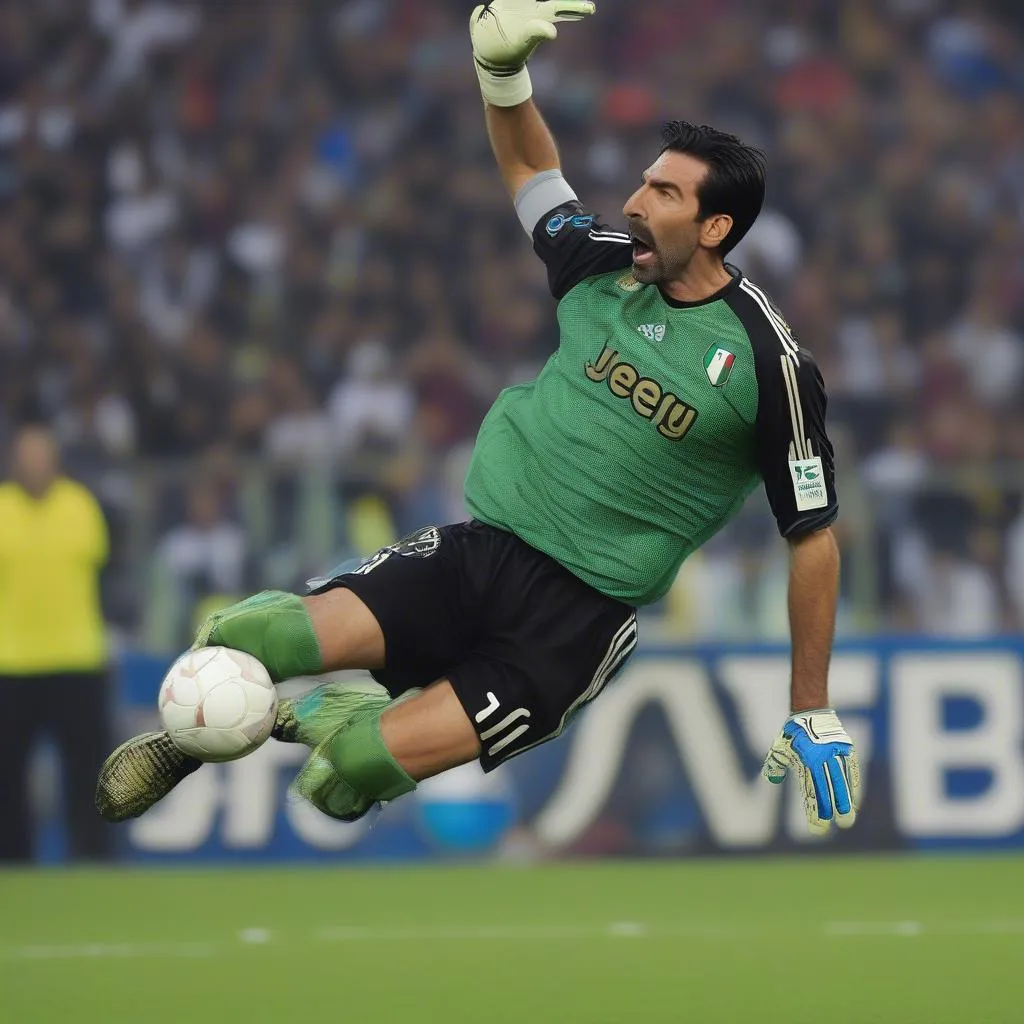 Gianluigi Buffon, "Bức tường thành" của Ý